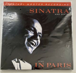 Frank Sinatra Mfsl Sinatra Sextet Live In Paris Audiophile 1709 2 Lps