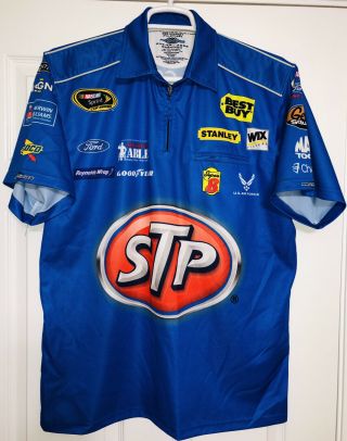 Xl Richard Petty Motorsports Stp Oil Ford Nascar Pit Crew Shirt Racing Jersey 43