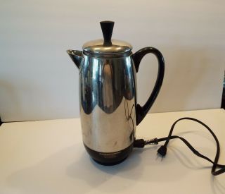 Vintage Farberware Superfast 12 Cup Electric Percolator Model 142a Complete