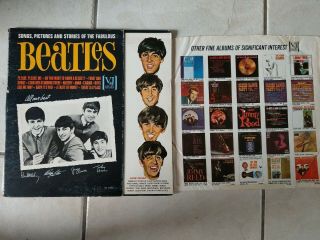 The Beatles Songs,  Pictures And Stories Of The Fabulous Beatles Veejay 1964 Orig