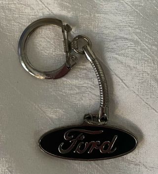 Vintage Ford Motor Co.  Woodhaven Stamping Plant Keychain Michigan Automotive
