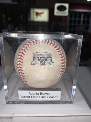 2016 Atlanta Braves Turner Field Final Season Game Baseball Detroit Tigers