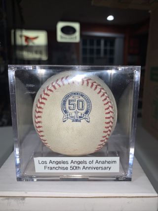 2011 Los Angels Of Anaheim 50th Anniversary Game Logo Baseball Oakland A’s