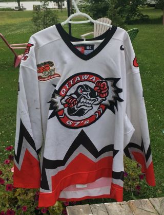 Ohl Ottawa 67’s Nike Authentic Game Jersey