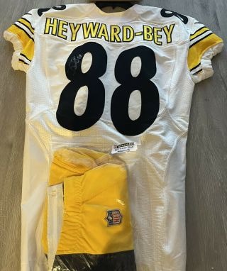 Darrius Heyward - Bey Pittsburgh Steelers Game Worn Uniform Jersey Pants