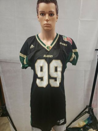 Rare Team Issued Uab Blazers Sheraton Hawaii Bowl Football Jersey 50 Adidas 04
