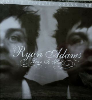 Ryan Adams " Love Is Hell " 3 X Vinyl Lp Mobile Fidelity Sound Lab Limited Editio