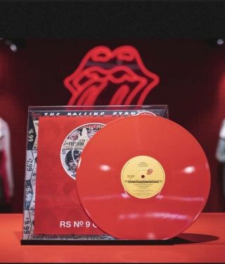 The Rolling Stones Some Girls Record Red Vinyl Carnaby Lp Rs No9