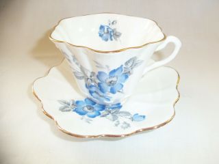 Royal Seagrave Fine Bone China Tea Cup & Saucer