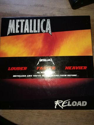 Metallica Reload 4 Lp Box Set