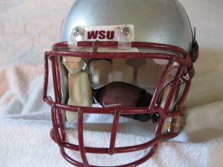 Riddell Washington State Cougar Heavy Duty NCAA,  PAC12 College Football Helmet 2