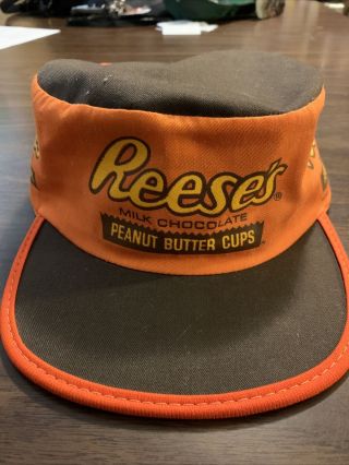 Vintage Rare 1970s - 1980s Reese’s Painters Hat Collectible Made In Usa