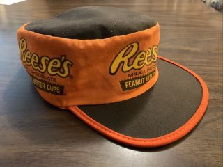 Vintage Rare 1970s - 1980s Reese’s Painters Hat Collectible Made In USA 2