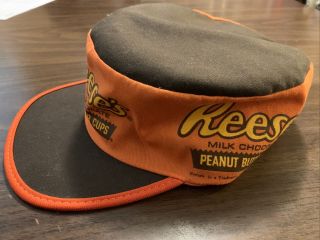 Vintage Rare 1970s - 1980s Reese’s Painters Hat Collectible Made In USA 3