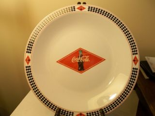 8 2003 Gibson Coca - Cola 10 1/2 " Dinner Plate