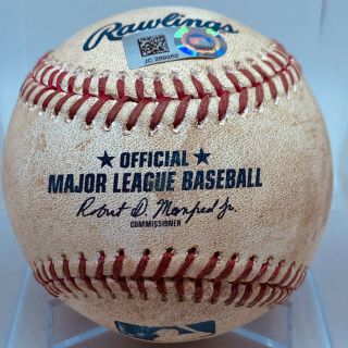Albert Pujols Hit 2960 Rbi Double Mlb Game Baseball Angels Trout 9/21/2017