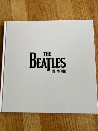 Rare The Beatles In Mono 2014 Box Set Book - Book Only