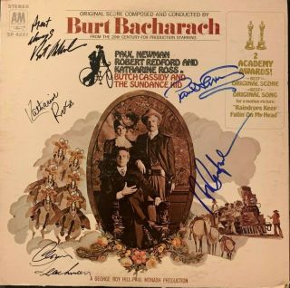 Burt Bacharach - Music From Butch Cassidy And The Sundance Kid Autographed Album