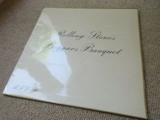 The Rolling Stones Beggars Banquet Lp Uk Mono 1st Press [ex/ex - ] Great Audio