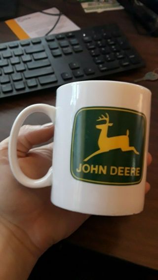 John Deere Logo Moline Ill Coffee Tea Mug Gibson Overseas Inc A