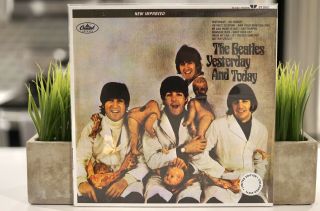 The Beatles Yesterday And Today Butcher Cover Colored Vinyl Uk Import