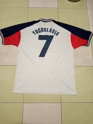 Retro From 90 Volleyball Jersey Match Worn Shirt Yugoslavia Jugoslavija
