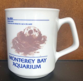 Monterey Bay Aquarium/sea Otter Souvenir Coffee Mug