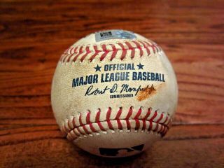 Gerrit Cole Astros Game Strikeout Baseball 9/8/2019 K 1277 Record 15 Ks