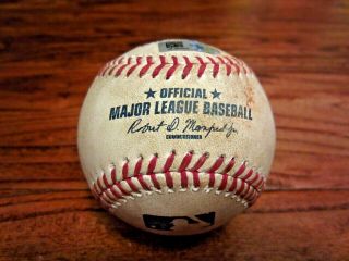 Albert Pujols Angels Game Baseball 9/22/2016 Vs Astros Fiers Hall Of Famer