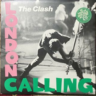 The Clash London Calling Orig 1979 Uk 1st Press 2xlp Cbs Train In Vain Nm - Wow