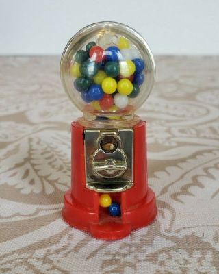 Vintage Bubble Gum Machine Refrigerator Magnet Dollhouse Barbie Fridge Decor