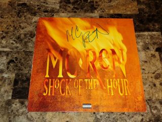 Mc Ren Signed Shock Of The Hour Vinyl Lp Record Rap Hip Hop Nwa N.  W.  A.  Ruthless