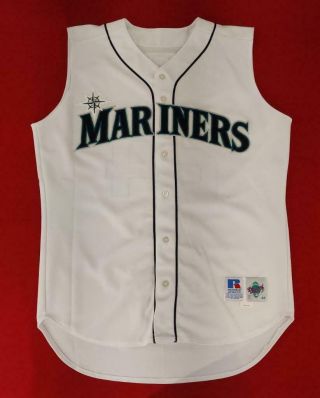 Ken Griffey Jr.  Game Issue Russell Athletic Seattle Mariners Jersey
