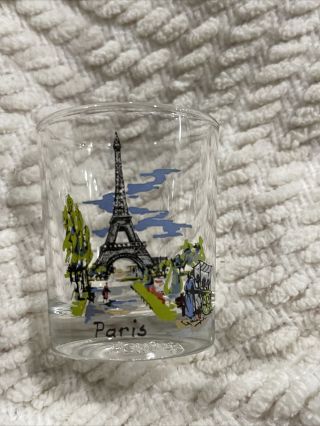 Paris France Eiffel Tower Shot Glass