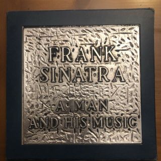 Autographed Frank Sinatra,  A Man And His Music 2 Lp Set Limited Edition 1849