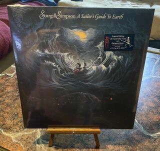 Sturgill Simpson A Sailor’s Guide To Earth Blue Vinyl With Poster