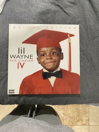 Lil Wayne - Tha Carter Iv Deluxe Edition Red 2xlp Vinyl Nm Rarely Played