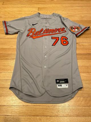 Velazquez Size 44 76 2020 Team Issued Game Jersey Baltimore Orioles