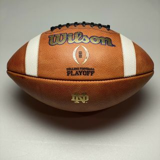 2019 Notre Dame Fighting Irish Authentic Game Ball - Wilson Cfp Ncaa Football