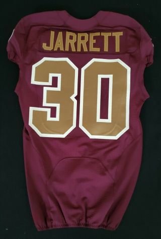 30 Kyshoen Jarrett Of Washington Redskins Nfl Alternate Game Issued Jersey