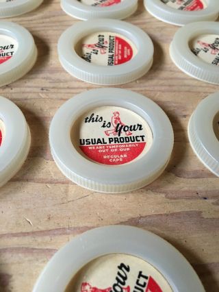 25 Vintage Milk Bottle Caps This Is Your Usual Product Substitute Milkman Dairy