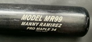 Manny Ramirez Game Issued Bat Los Angeles Dodgers