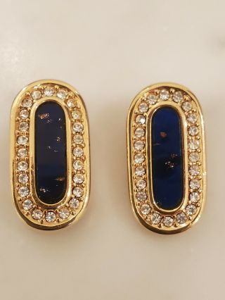 Stunning Vintage Christian Dior Couture Signed Earrings