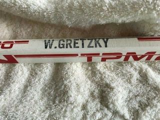 Autographed Wayne Gretzky Titan Hockey Stick 1984
