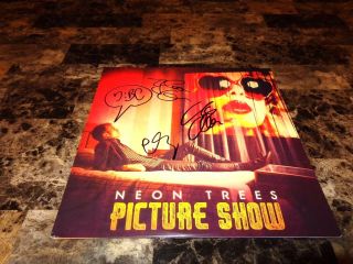 Neon Trees Rare Signed Autographed Limited Vinyl Record Picture Show Tyler Glenn