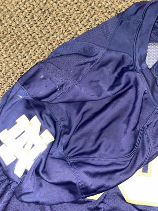 2019 TEAM ISSUED NOTRE DAME FOOTBALL UNDER ARMOUR PRACTICE JERSEY 99 2XL 3