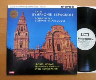 Sax 2329 Leonid Kogan Lalo Symphonie Espagnole Columbia Emi 180g Reissue