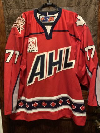 Game Worn Ahl All Star Game Portland Me 2003 Curtis Murphy Hockey Jersey Pirates