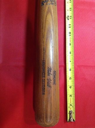 1975 Mike Vail Game Bat York Mets.  Cleveland Indians,  Chicago Cubs,  Cin