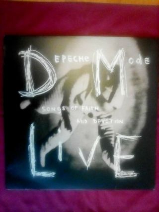 Depeche Mode Live Songs Of Faith & Devotion Lstumm 106 Ex 1993
